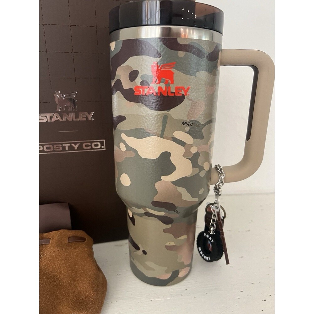 POST MALONE X STANLEY QUENCHER® H2.0 FLOWSTATE™ TUMBLER 40 OZ READY TO SHIP - Picture 2 of 13